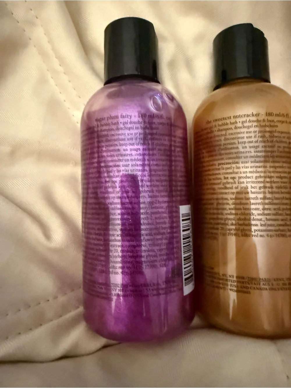 New Philosophy 3 in 1 bath set 6oz sugar plum & nutcracker sealed